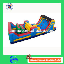 New Inflatable train obstacle,Inflatable obstacle train